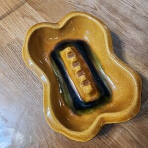 Vintage MCM Maurice of California Pottery Ashtray Trinket Dish